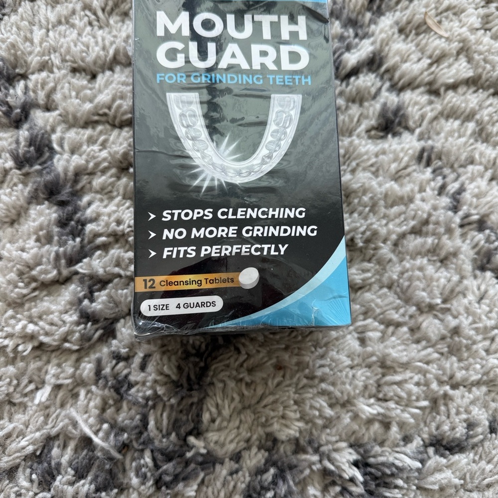 Mouth Guard for Grinding Teeth - Black and Blue